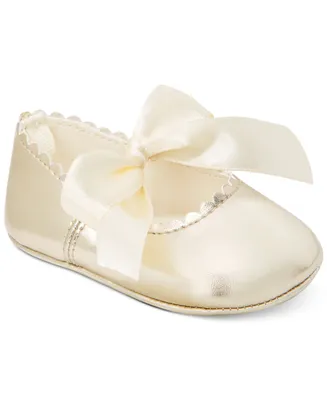 First Impressions Baby Girls Soft Sole Ballet Flats, Created for Macy's