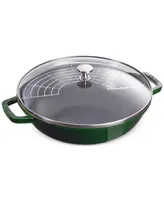 Staub Enameled Cast Iron 4.5-Qt. Perfect Pan with Lid