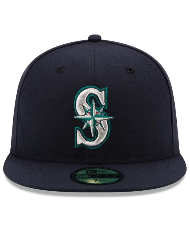 Youth Seattle Mariners Mitchell & Ness Aqua Cooperstown Collection