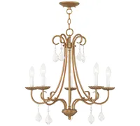 Livex Daphne - Light Metal Chandelier