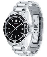 Movado Men's Swiss Series 800 Stainless Steel Bracelet Diver Watch 40mm