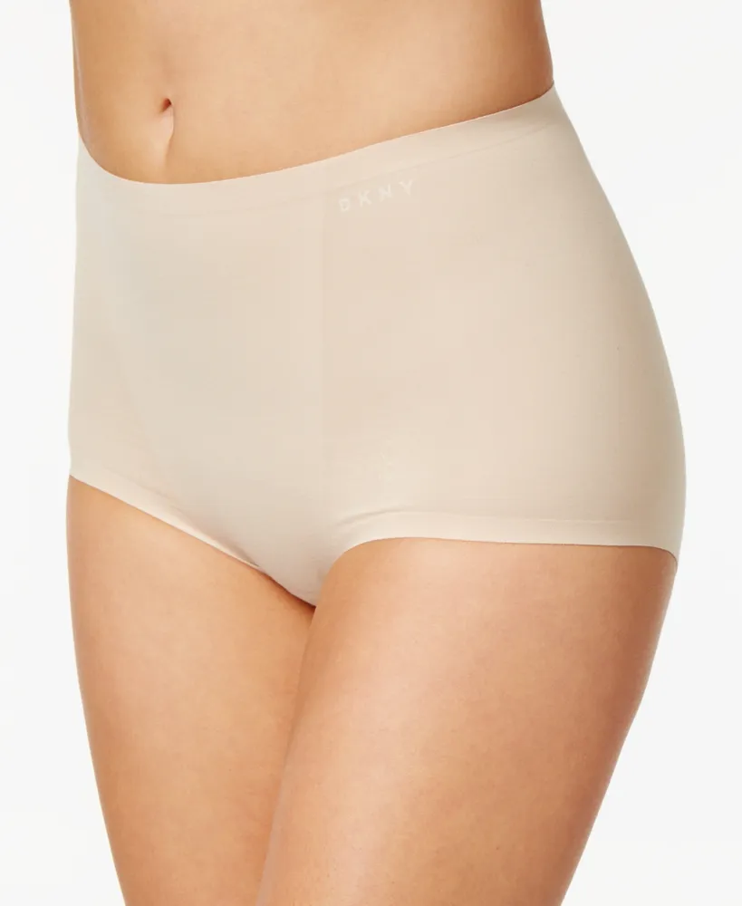 Dkny Women's Light Control Smoothing Brief DK6002 - Cashmere