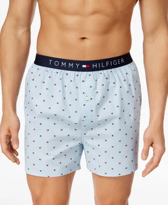 Tommy Hilfiger Men's Flag Logo Printed Cotton Boxers