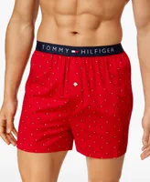 Tommy Hilfiger Men's Flag Logo Printed Cotton Boxers