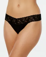 Hanky Panky Supima Cotton Low Rise Thong Underwear