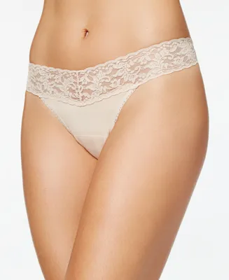 Hanky Panky Women's Supima Cotton Low Rise Thong