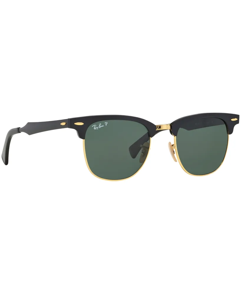 Ray-Ban Polarized Sunglasses , RB3507 Clubmaster Aluminum