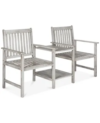 Lydden Outdoor Twin Bench