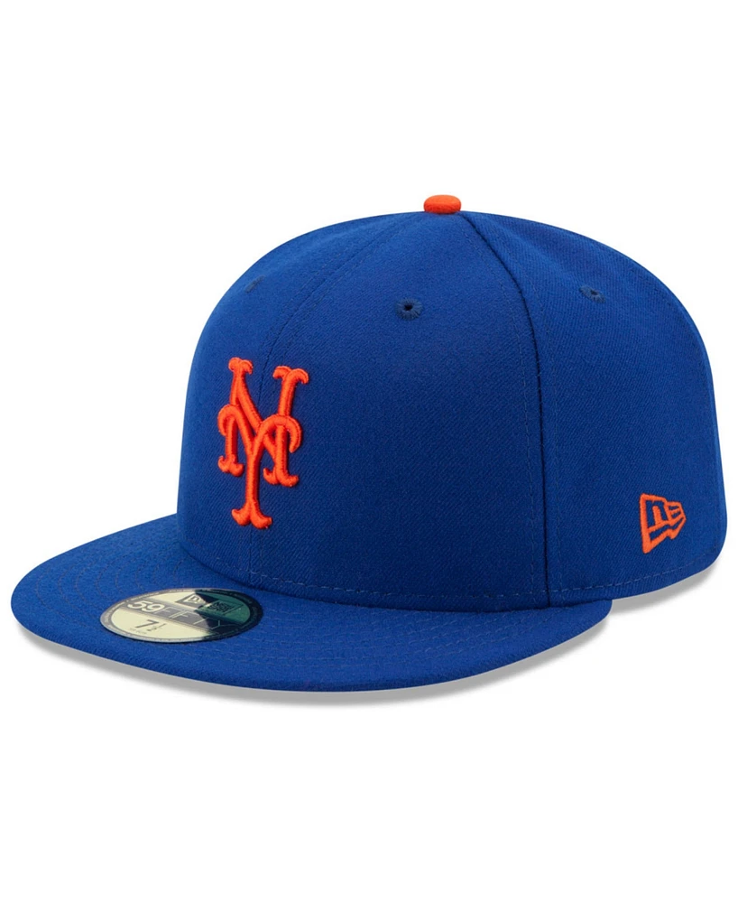 New Era Big Boys and Girls York Mets Authentic Collection 59FIFTY Cap