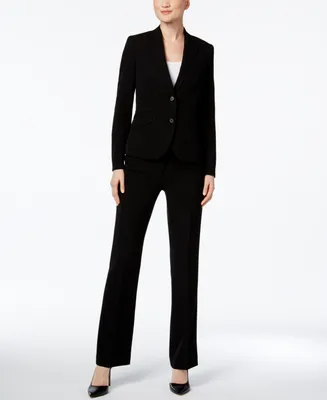 Anne Klein Missy & Petite Executive Collection 3-Pc. Pants and Skirt Suit Set, Created for Macy's