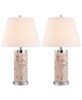 Safavieh Set of 2 Diana Shell Table Lamps