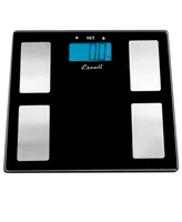 Glass Body Fat, Water, Muscle Mass Scale, 400lb