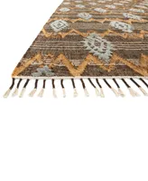 Loloi Owen Ow-06 Taupe/Mist 7'9" x 9'9" Flatweave Area Rug