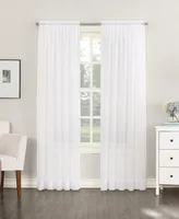 No. 918 Sheer Voile Rod Pocket Curtain Panel