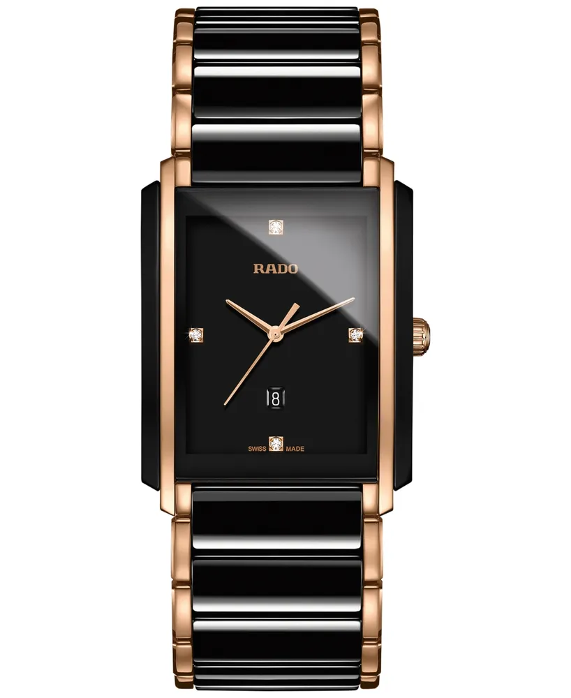 Rado Men's Swiss Integral Diamond Accent Two