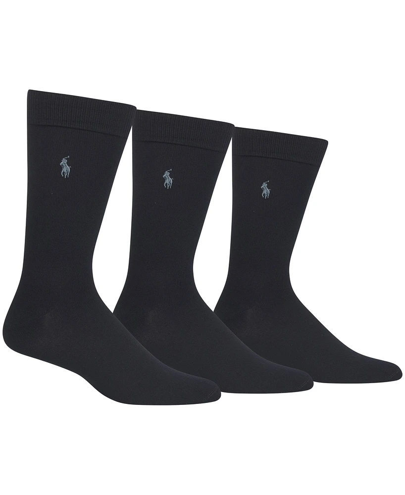 Polo Ralph Lauren Men's 3-Pk. Supersoft Dress Socks