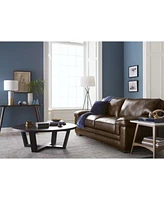 Myars Leather Sofa Collection Created For Macys