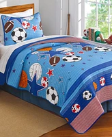 My World Kids Sports & Stars Reversible -Pc. Comforter Set