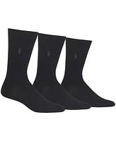 Polo Ralph Lauren Men's 3-Pk. Extended Supersoft Dress Socks