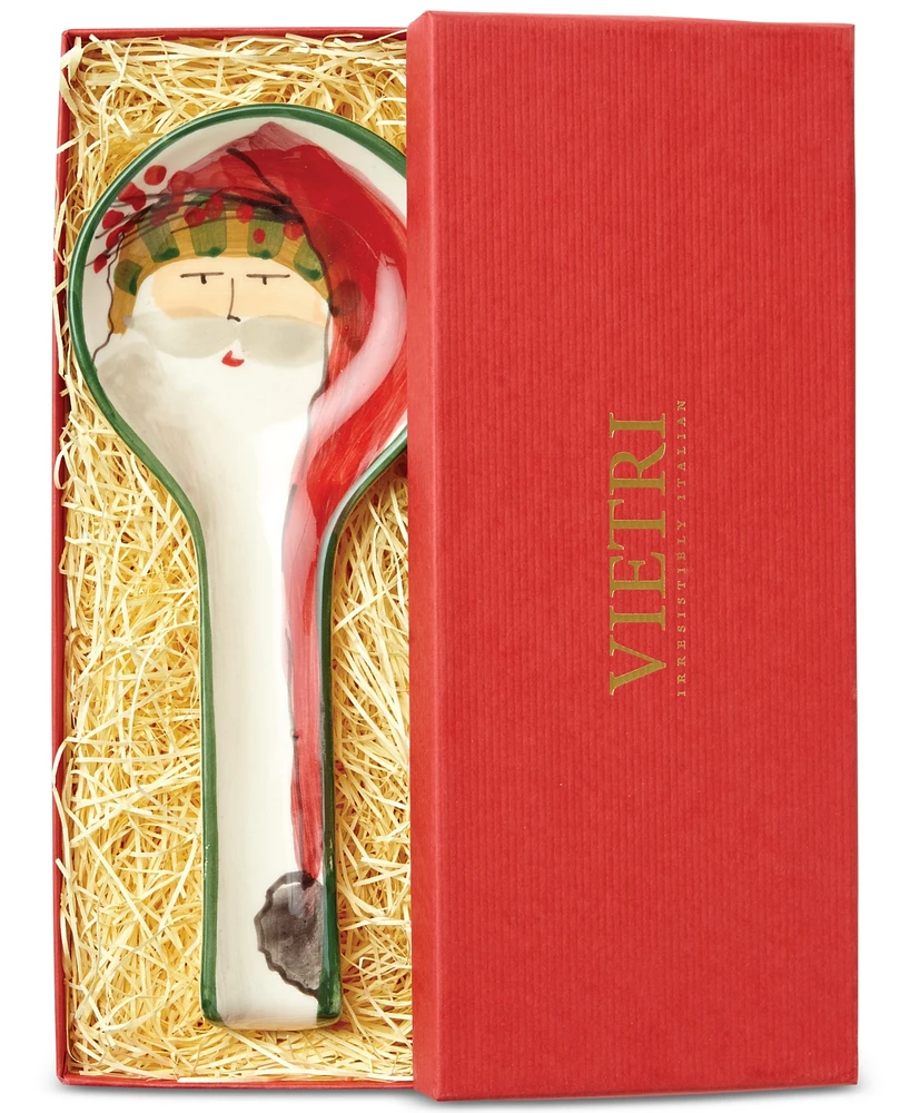 Vietri Old St. Nick Spoon Rest