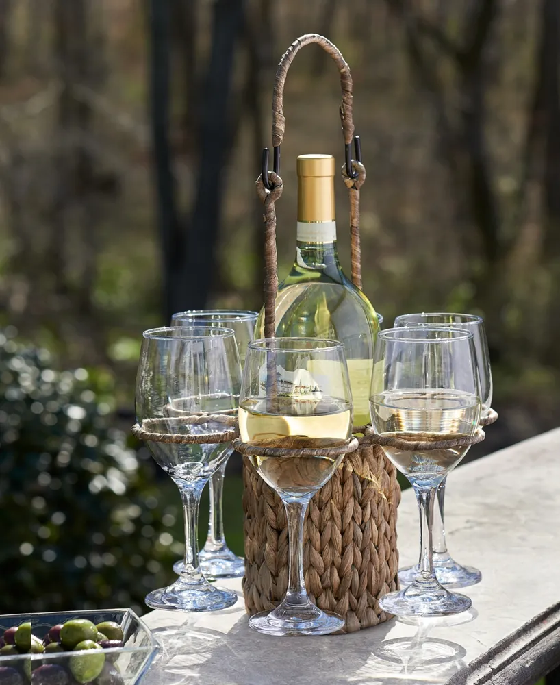 Artland Masonware Garden Terrace Wine Tote Set