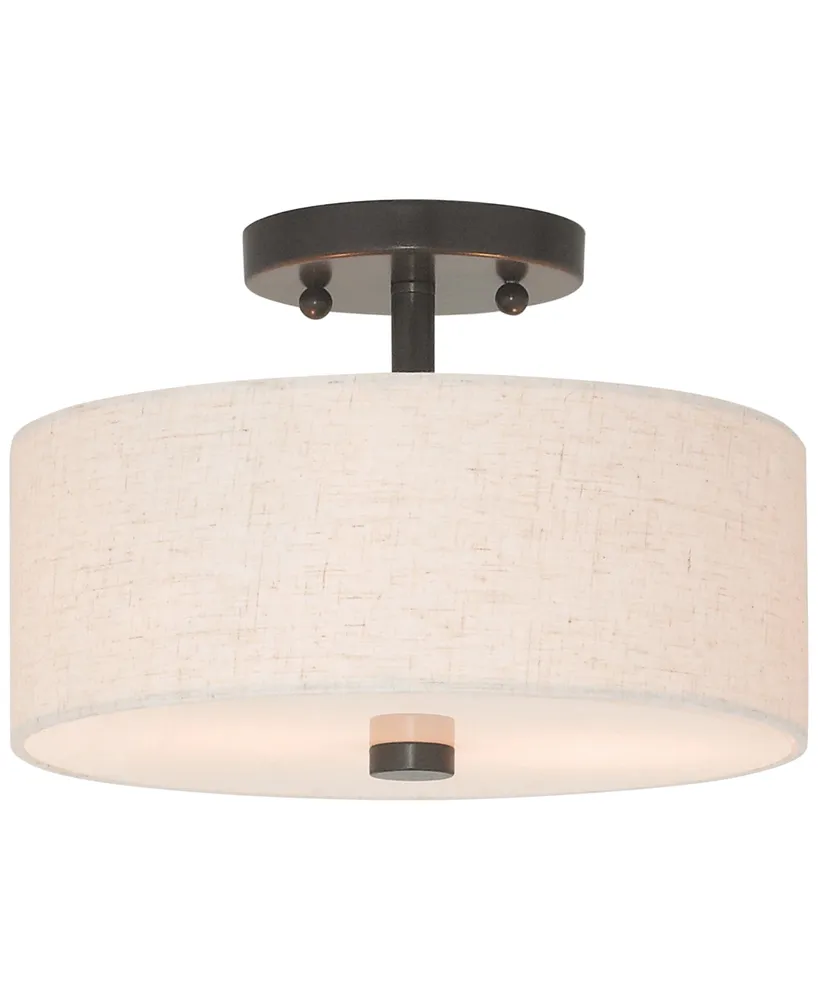 Livex Meridian Semi Flush Light