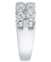 Two-Row Certified Diamond Band Ring in 14k White Gold (2 ct. t.w.)