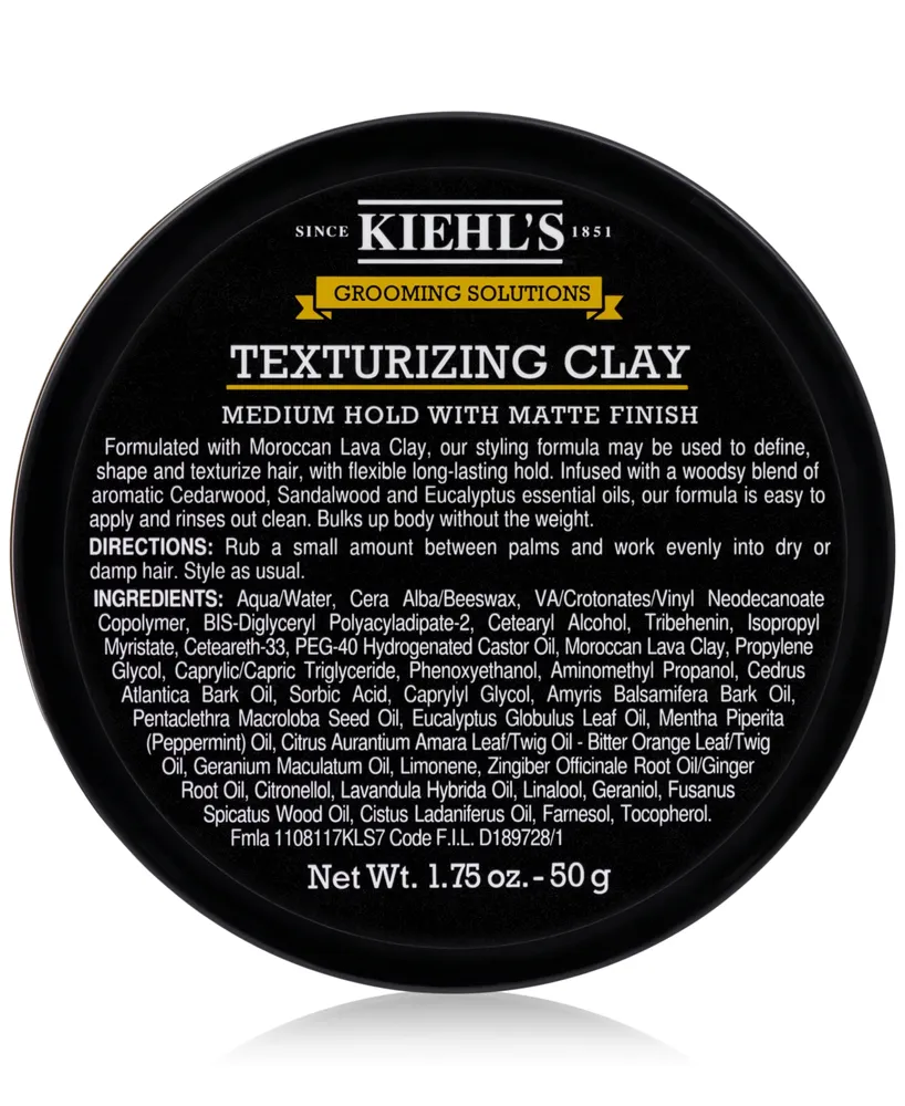 Kiehl's Since 1851 Grooming Solutions Texturizing Clay, 1.75