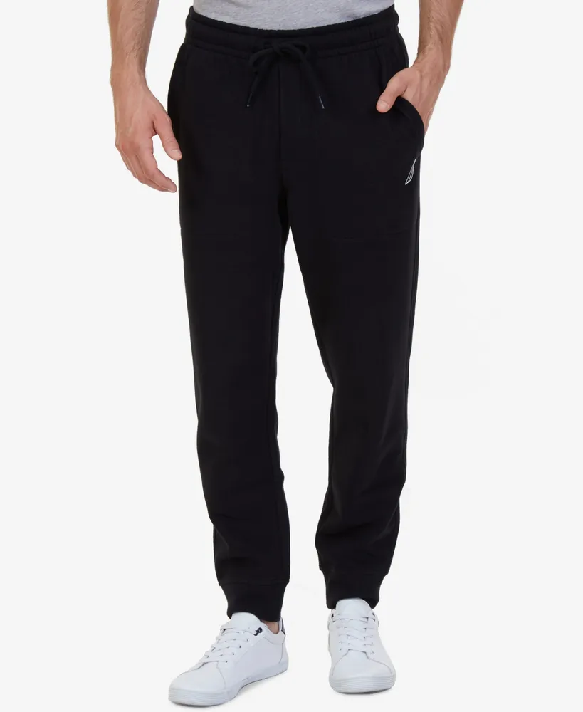 Nautica Men's Classic-Fit Super Soft Knit Fleece Jogger Pants