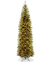 National Tree Company 10' Kingswood Fir Pencil Tree With 600 Clear Lights