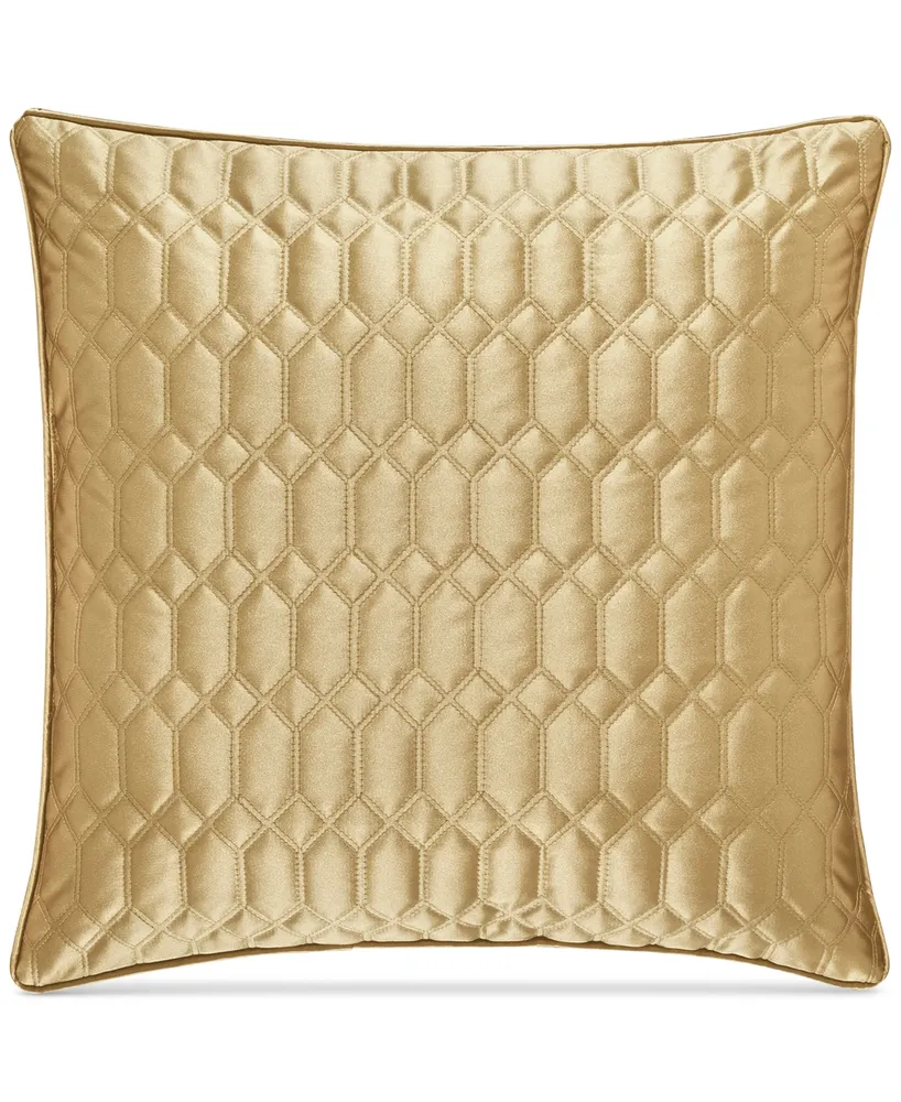 J Queen New York Satinique Quilted Decorative Pillow, 20" x