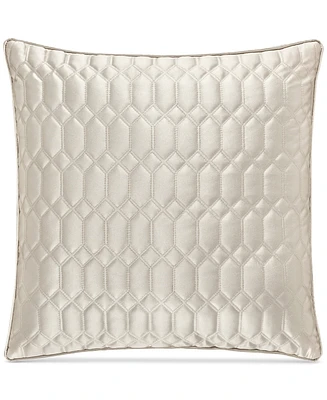 J Queen New York Satinique Quilted Decorative Pillow, 20" x
