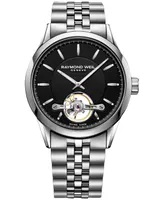 Raymond Weil Men's Swiss Automatic Freelancer Stainless Steel Bracelet Watch 42.5mm