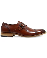 Stacy Adams Men's Duncan Cap-Toe Single Monk Strap Shoes, Created for Macy's