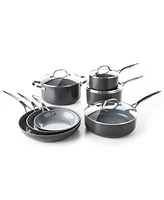 GreenPan Valencia Pro Ceramic Non-Stick Cookware Set, 11 Piece