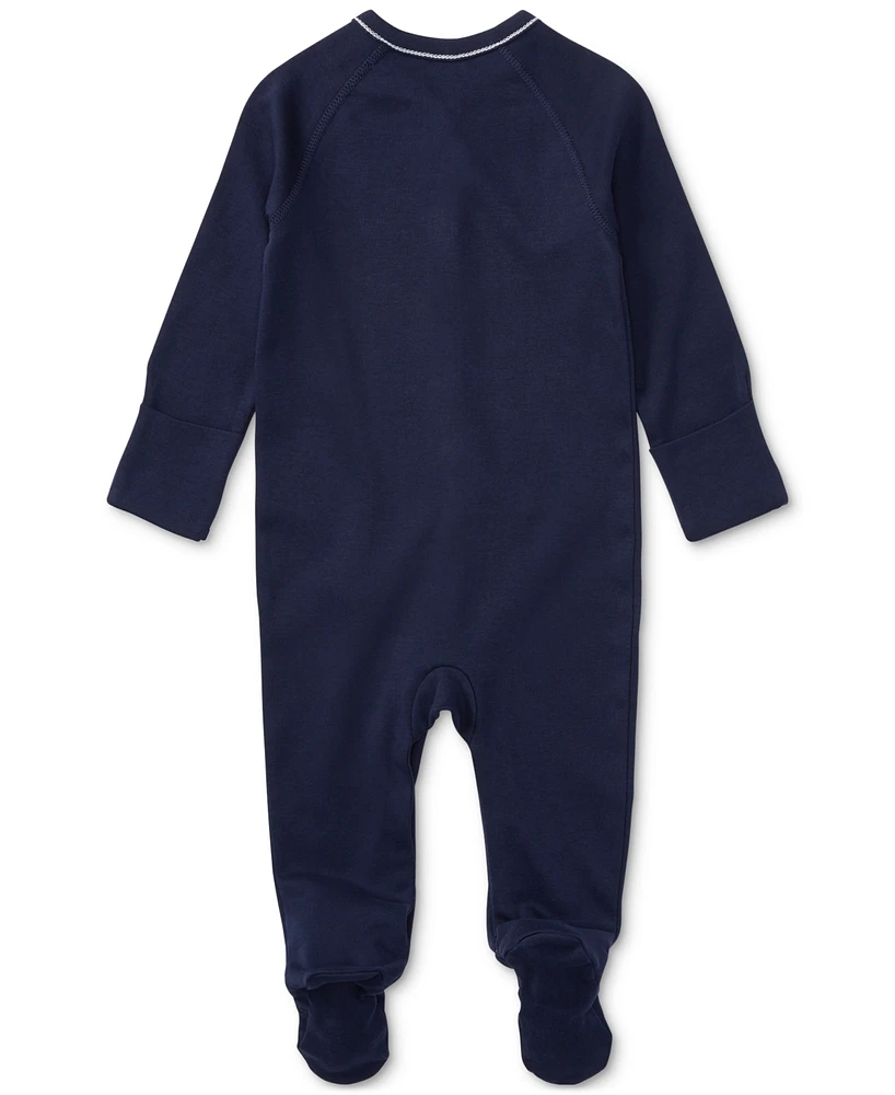 Polo Ralph Lauren Baby Boys Cotton Footed Coverall