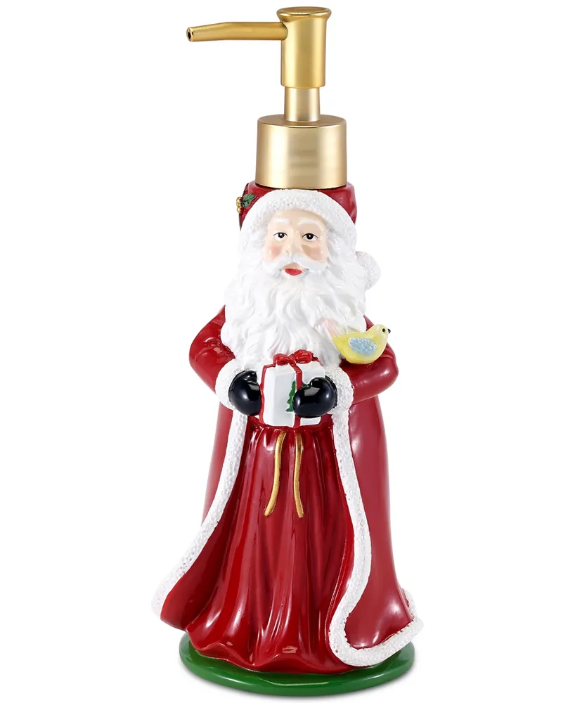 Spode Christmas Tree Santa Lotion Pump