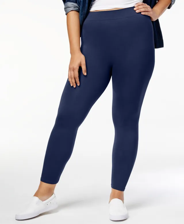 Hue Classic Stretch Denim Leggings, Regular & Plus Sizes