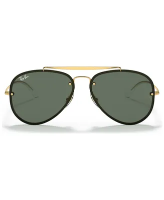 Ray-Ban Blaze Aviator Unisex Sunglasses, RB3584N