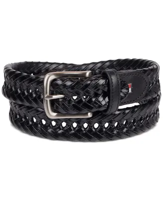 Tommy Hilfiger Men's Fully Adjustable Braided Belt