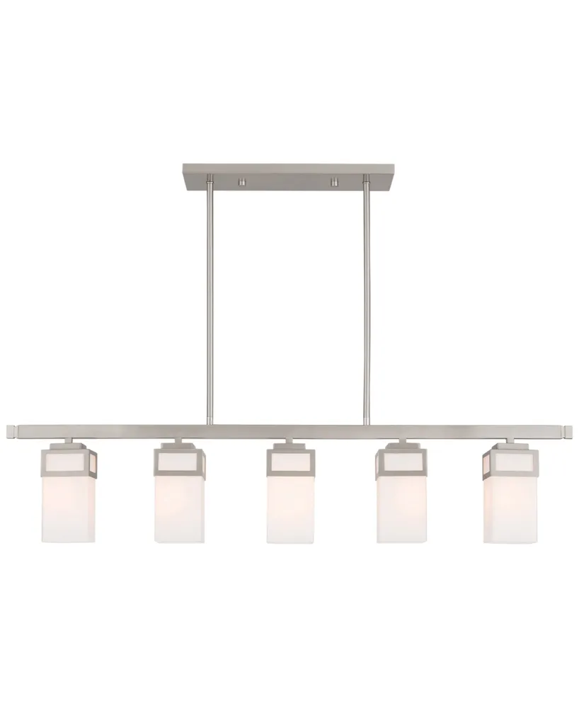 Livex Harding 5-Light Linear Chandelier