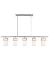 Livex Harding 5-Light Linear Chandelier