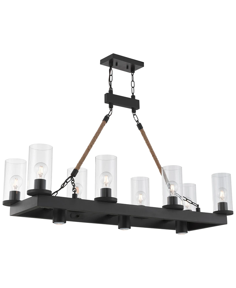 Livex Metuchen 11-Light Linear Chandelier