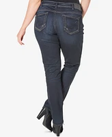 Silver Jeans Co. Plus Size Suki Slim Bootcut Jeans