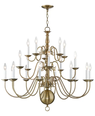 Livex Williamsburg 20-Light Chandelier