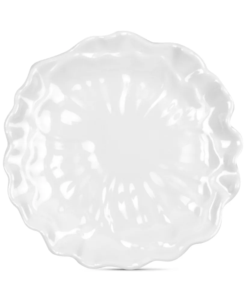 Q Squared Peony 5.5" Melamine Bread & Butter Plates, Set Of 4