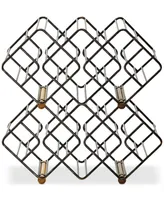 Gourmet Basics By Mikasa 12-Bottle Stackable Wine Rack