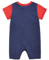 First Impressions Baby Boys Cotton Nautical Romper, Created for Macy's