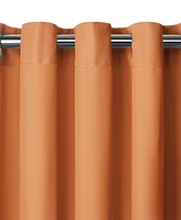 Elrene Home Fashions Connor Solid Indoor/Outdoor Window Curtain