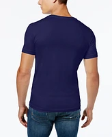 Men's Lacoste Classic V-Neck Soft Pima Cotton Tee Shirt